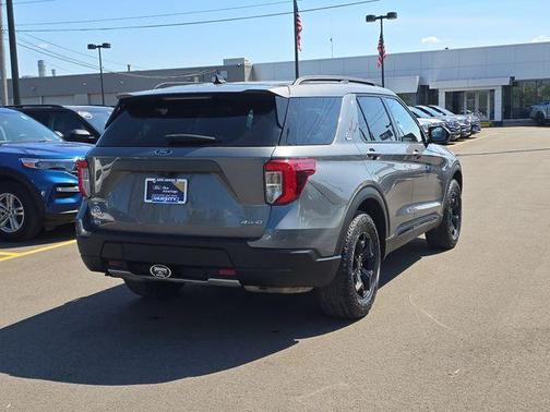 Gray Metallic 2024 Ford Explorer Timberline
