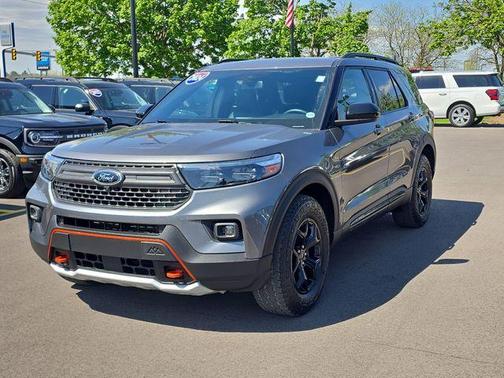 Gray Metallic 2024 Ford Explorer Timberline