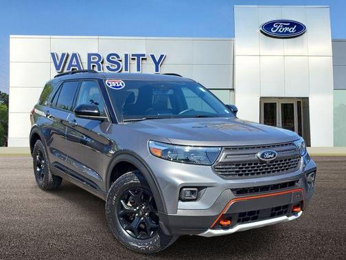 Gray Metallic 2024 Ford Explorer Timberline