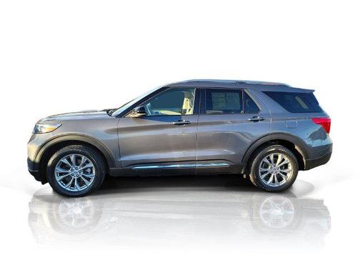 Gray Metallic 2023 Ford Explorer Limited