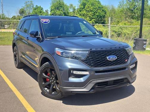 Blue Metallic 2023 Ford Explorer ST