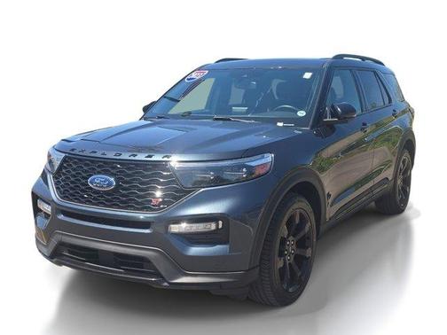 Blue Metallic 2023 Ford Explorer ST