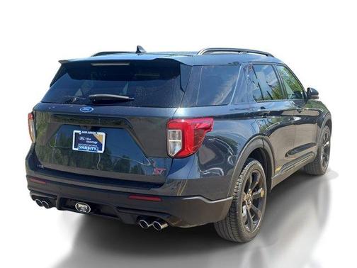 Blue Metallic 2023 Ford Explorer ST