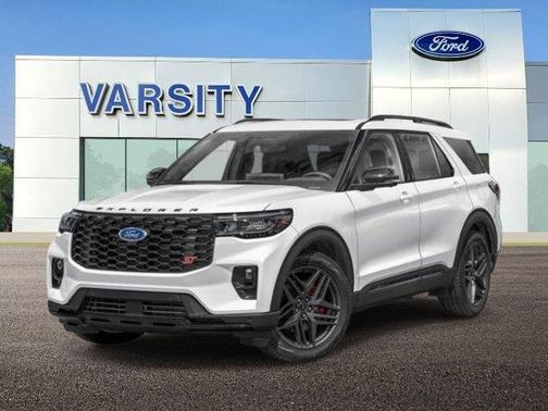 Silver 2026 Ford Explorer ST