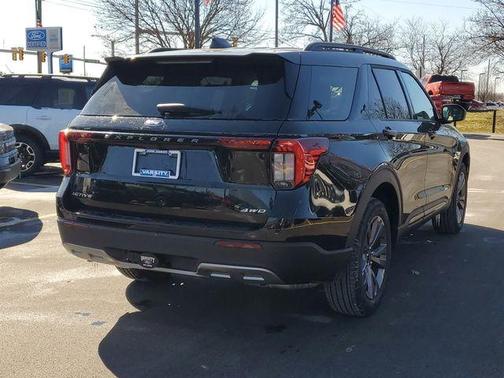 Black Metallic 2026 Ford Explorer Active