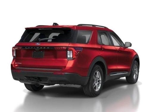 Ruby Red 2027 Ford Explorer