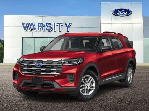 Ruby Red 2027 Ford Explorer