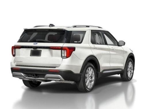 White 2027 Ford Explorer Platinum