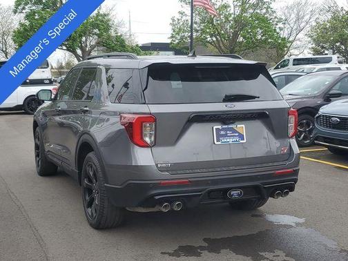 Gray Metallic 2023 Ford Explorer ST