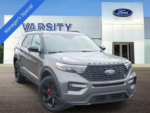Gray Metallic 2023 Ford Explorer ST