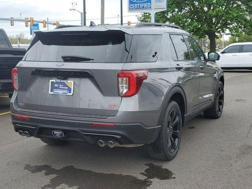 Gray Metallic 2023 Ford Explorer ST