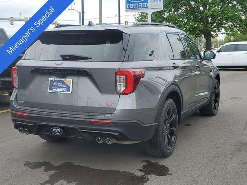 Gray Metallic 2023 Ford Explorer ST