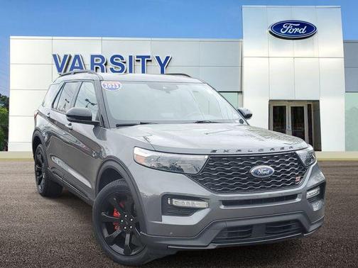 Gray Metallic 2023 Ford Explorer ST