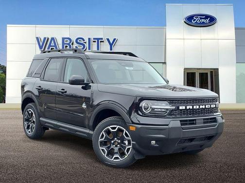 Shadow Black 2025 Ford Bronco Sport Outer Banks SUV