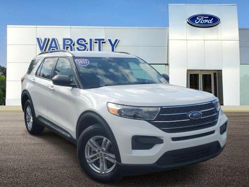 White Metallic 2023 Ford Explorer XLT
