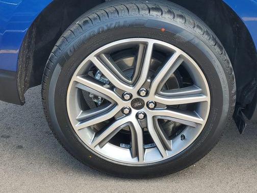 Blue Metallic 2024 Ford Edge Titanium