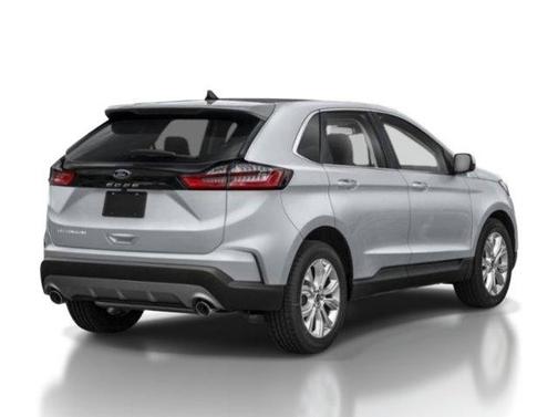 Blue Metallic 2024 Ford Edge Titanium
