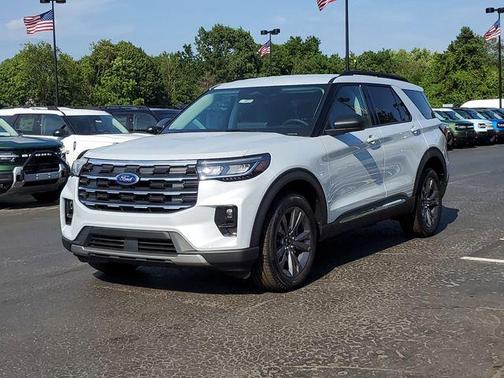 Silver 2026 Ford Explorer Active