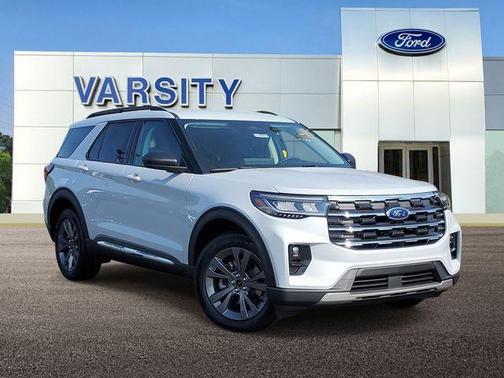 Silver 2026 Ford Explorer Active