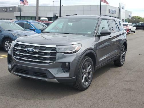 Gray 2026 Ford Explorer Active