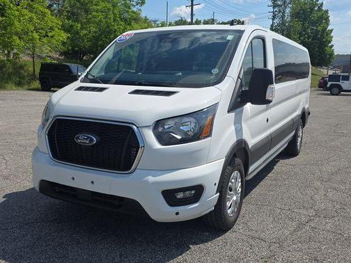 Oxford White 2024 Ford Transit-350 XLT