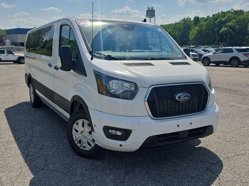 Oxford White 2024 Ford Transit-350 XLT