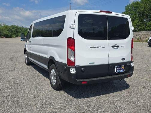 Oxford White 2024 Ford Transit-350 XLT
