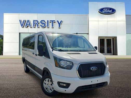 Oxford White 2024 Ford Transit-350 XLT