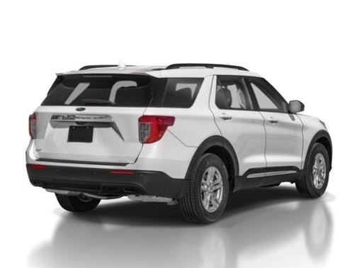 White Metallic 2023 Ford Explorer XLT
