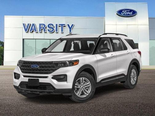 White Metallic 2023 Ford Explorer XLT