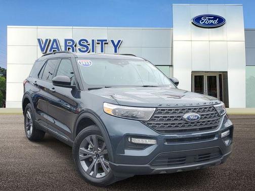 Blue Metallic 2023 Ford Explorer XLT