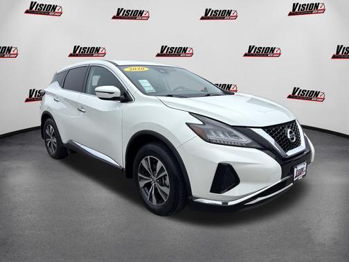 Pearl White Tricoat 2020 Nissan Murano S FWD