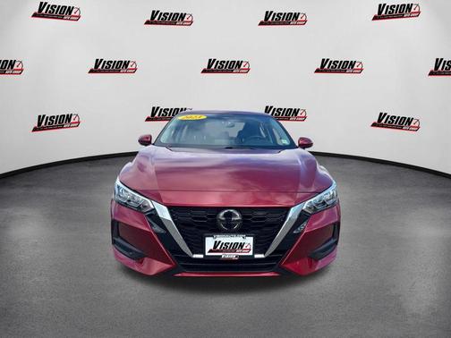 Scarlet Ember Tintcoat 2023 Nissan Sentra SV