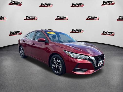 Scarlet Ember Tintcoat 2023 Nissan Sentra SV