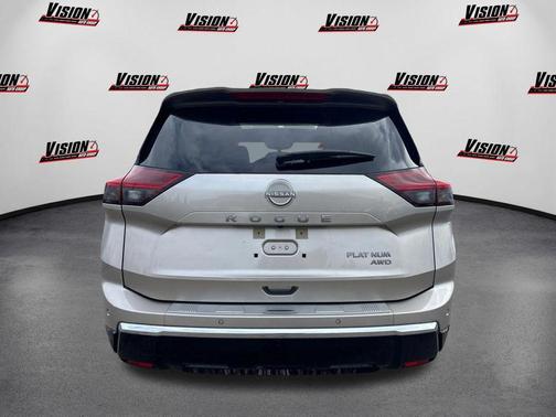 Champagne Silver Metallic 2025 Nissan Rogue Platinum