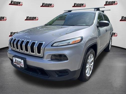 Billet Silver Metallic Clearcoat 2016 Jeep Cherokee Sport