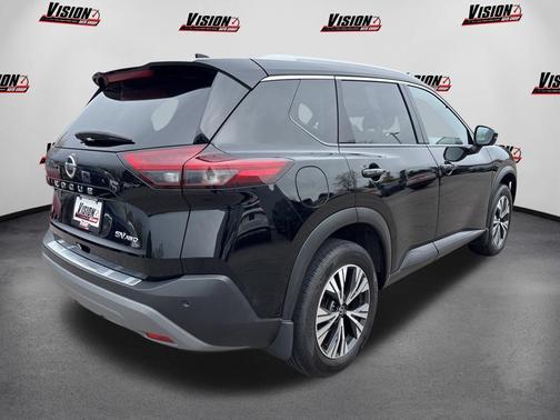 Super Black 2021 Nissan Rogue SV