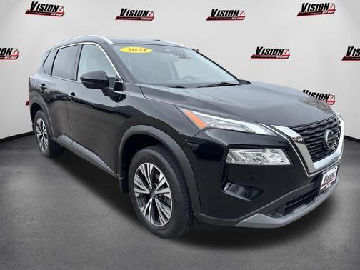 Super Black 2021 Nissan Rogue SV