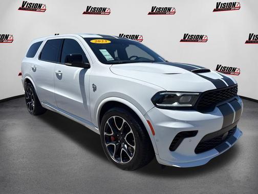 White Knuckle Clearcoat 2023 Dodge Durango SRT Hellcat Plus AWD