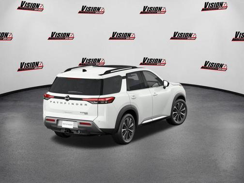 Everest White Pearl Tricoat 2026 Nissan Pathfinder Platinum