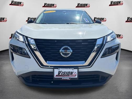 Glacier White 2021 Nissan Rogue S