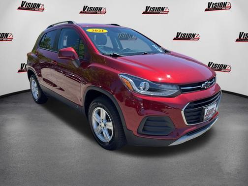 Crimson Metallic 2021 Chevrolet Trax LT