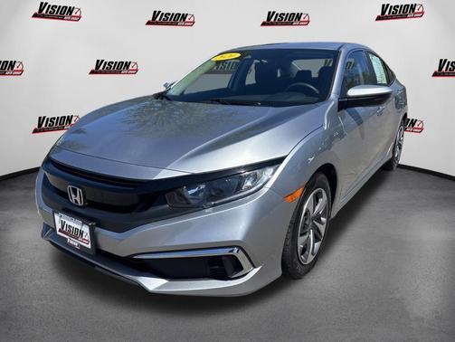 Sonic Gray Pearl 2020 Honda Civic LX