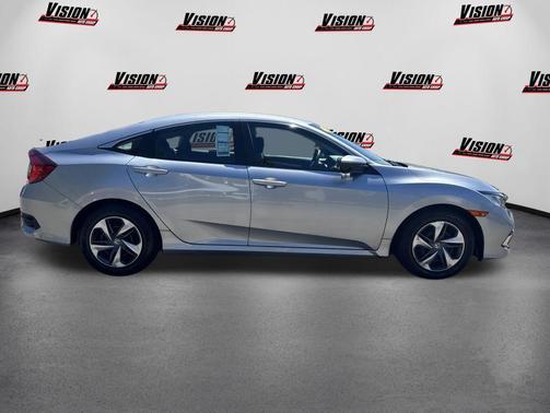 Sonic Gray Pearl 2020 Honda Civic LX