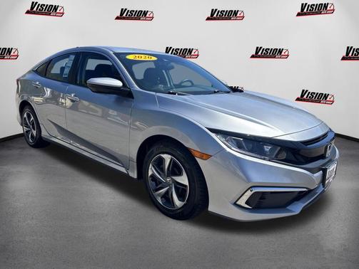 Sonic Gray Pearl 2020 Honda Civic LX