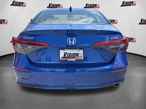 Aegean Blue Metallic 2022 Honda Civic Sport