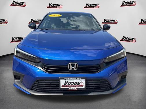 Aegean Blue Metallic 2022 Honda Civic Sport