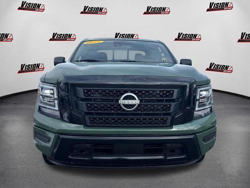 Tactical Green Metallic 2024 Nissan Titan SV