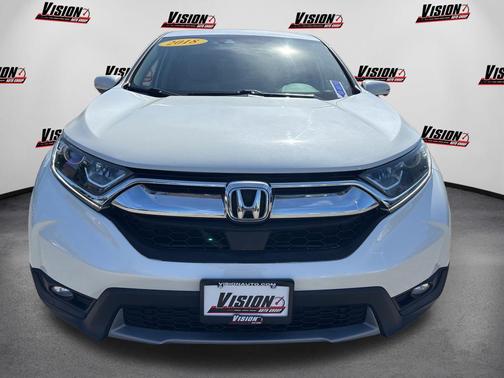 White Diamond Pearl 2018 Honda CR-V EX-L