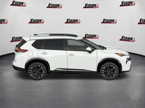 Everest White Pearl Tricoat 2026 Nissan Rogue Platinum